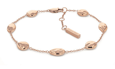 Calvin Klein - Módní bronzový náramek z oceli Unique 35000127
