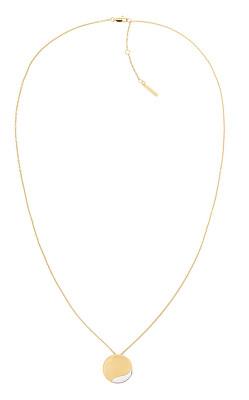 Calvin Klein - Módní dlouhý pozlacený náhrdelník Minimal 35000149