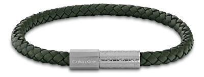 Calvin Klein - Módní kožený náramek Industrial Facets 35100090