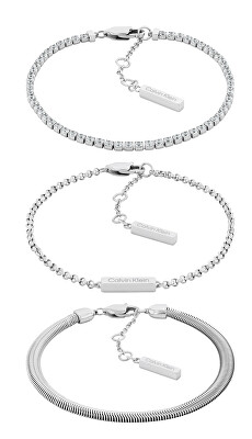 Calvin Klein - Moderní ocelová souprava náramků CK Trio 35000796