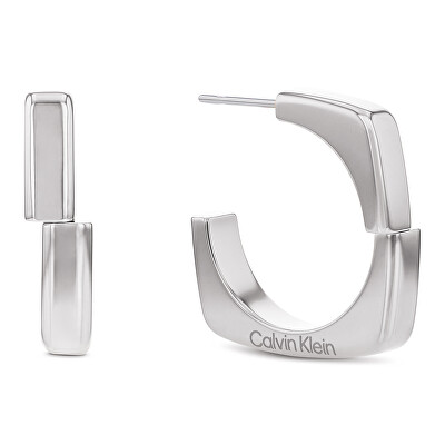 Calvin Klein - Módní ocelové náušnice Bold Metals 35000557