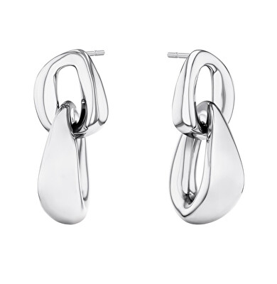 Calvin Klein - Módní ocelové náušnice Statement Links 35000654