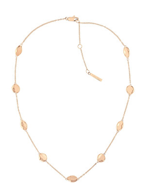 Calvin Klein - Módní růžově pozlacený náhrdelník Unique 35000124