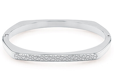 Calvin Klein - Nadčasový pevný náramek z oceli Bold Metals 35000555