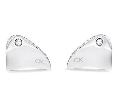 Calvin Klein - Moderní ocelové náušnice s krystalem Cherished 35000662