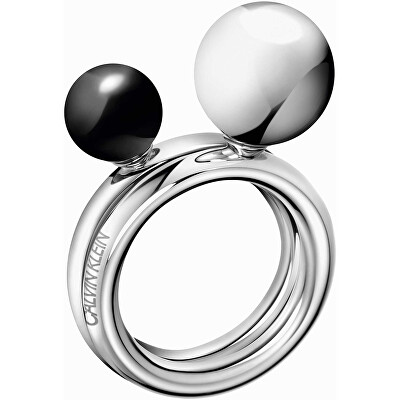 Calvin Klein - Ocelový prsten Bubbly KJ9RMR04030
