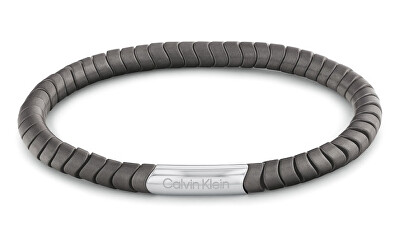 Calvin Klein - Pánský náramek z lávového kamene Intuitive Connection 35100052