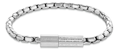 Calvin Klein - Pánský náramek z oceli Contoured Barrel 35100094