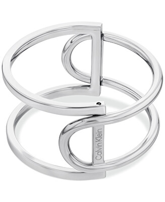 Calvin Klein - Pevný ocelový náramek Contoured Geometry 35000756