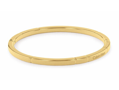 Calvin Klein - Pevný pozlacený náramek Soft Squares 35000455