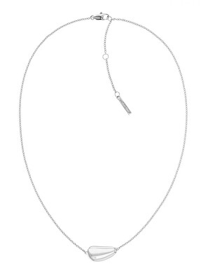 Calvin Klein - Slušivý náhrdelník z oceli Elongated Drops 35000600