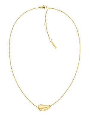 Calvin Klein - Pozlacený náhrdelník pro ženy Elongated Drops 35000601
