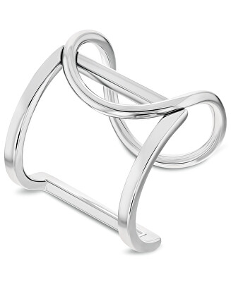 Calvin Klein - Půvabný otevřený prsten Contoured Geometry 35000755