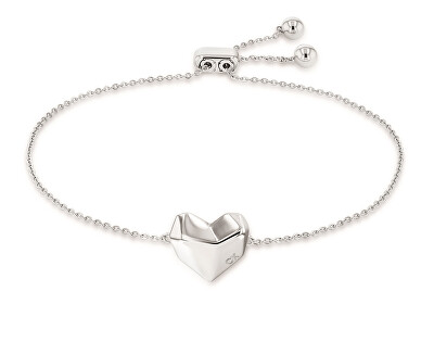 Calvin Klein - Romantický ocelový náramek se srdíčkem In Love 35000038