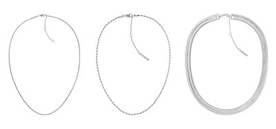 Calvin Klein - Sada ocelových náhrdelníků pro ženy Accent 35000626