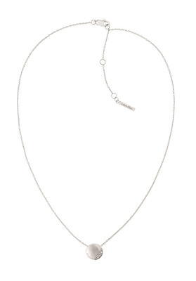 Calvin Klein - Slušivý ocelový náhrdelník s krystaly Minimal 35000143