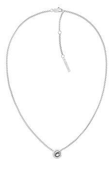 Calvin Klein - Nadčasový ocelový náhrdelník Twiste Bezel Solitaire 35000769