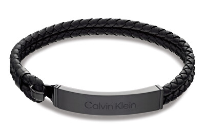 Calvin Klein - Stylový kožený náramek pro muže Iconic 35000406