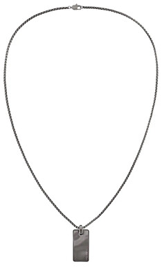 Calvin Klein - Stylový ocelový náhrdelník pro muže Metallic Waves 35100032