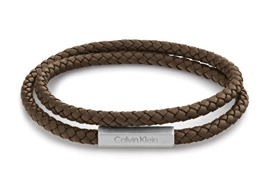 Calvin Klein - Stylový pánský kožený náramek 35000208