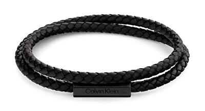 Calvin Klein - Stylový pánský kožený náramek 35000209