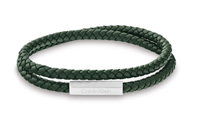 Calvin Klein - Stylový pánský kožený náramek 35100018