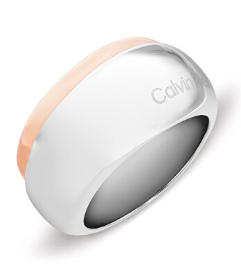 Calvin Klein - Výrazný dámský bicolor prsten Refine 35000616