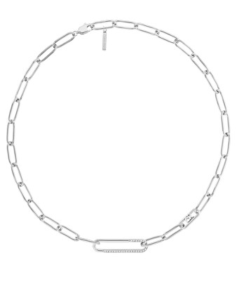 Calvin Klein - Výrazný dámský náhrdelník z oceli Asymmetrical Elegance 35000536