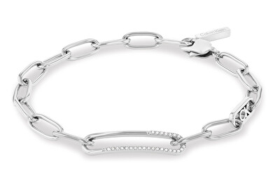 Calvin Klein - Výrazný dámský náramek Asymmetrical Elegance 35000542