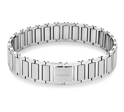 Calvin Klein - Výrazný ocelový náramek pro muže Structured Links 35100031