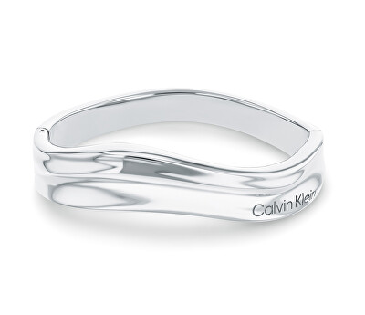 Calvin Klein - Výrazný pevný náramek z oceli Elemental 35000641