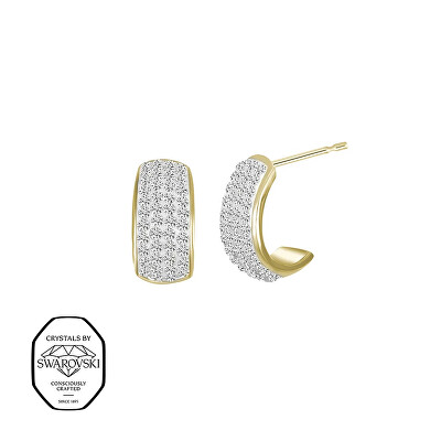 CRYSTalp - Blyštivé náušnice se Swarovski krystaly Secret 42408.EG