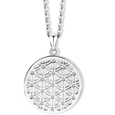 CRYSTalp - Módní náhrdelník s krystaly Flower of Life 30086.CRY.R