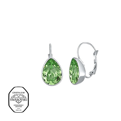CRYSTalp - Nádherné visací náušnice s krystalem Swarovski Sundrop 42271.PER.E