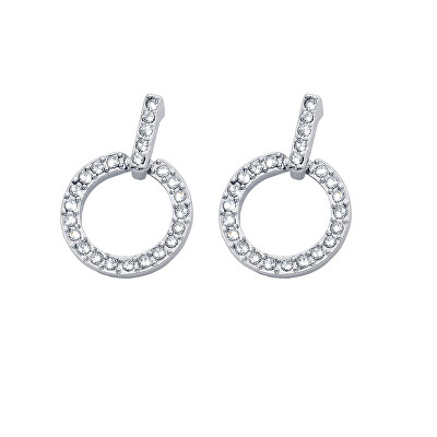 CRYSTalp - Okouzlující náušnice s krystaly Circle 42146.R