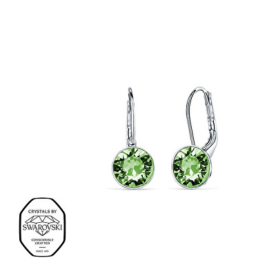 CRYSTalp - Visací náušnice s krystaly Swarovski Diana 4119.PER.E