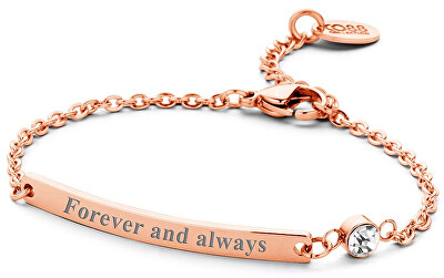 CO88 - Ocelový náramek Forever and always 860-180-090137-0000