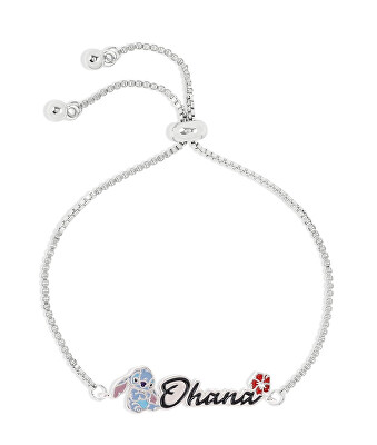 Disney - Něžný náramek s nápisem Ohana Lilo & Stitch BF00662RL.PA