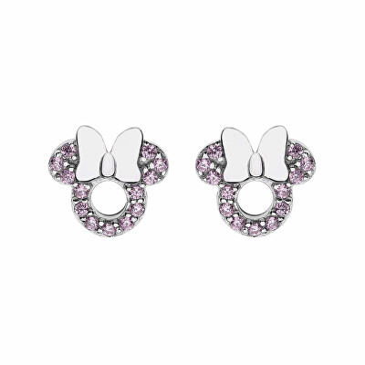 Disney - Krásné stříbrné náušnice Minnie Mouse ES00065RZPL-CS
