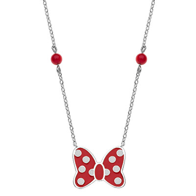 Disney - Krásný stříbrný náhrdelník Minnie Mouse NS00017SQNL-157C