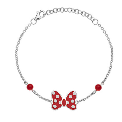 Disney - Krásný stříbrný náramek Minnie Mouse BS00037SQNL- 55C