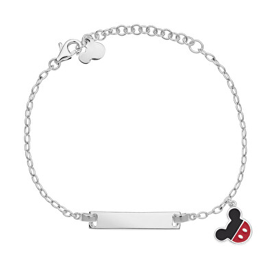 Disney - Krásný stříbrný náramek Mickey Mouse BS00049SL-55.CS