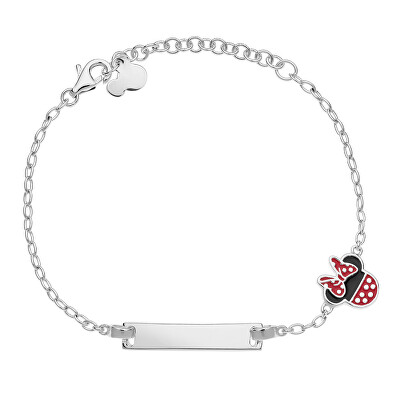 Disney - Krásný stříbrný náramek Minnie Mouse BS00050SL-55.CS