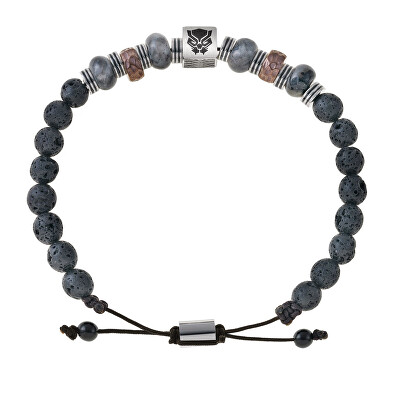 Disney - Módní náramek s korálky Black Panther Marvel B600617TL.CS