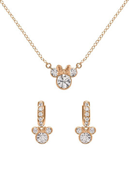 Disney - 2. JAKOST -  Nádherná sada šperků pro matku s dcerou Minnie Mouse SF00488PRWL-PH.CS