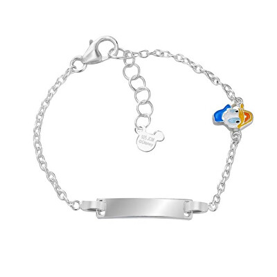 Disney - Něžný stříbrný náramek Donald Duck BS00098SL-47.CS