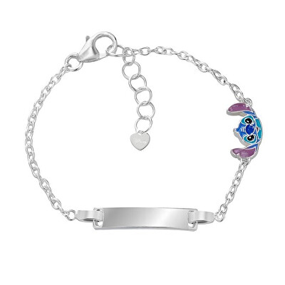 Disney - Něžný stříbrný náramek Stitch BS00099SL-47.CS