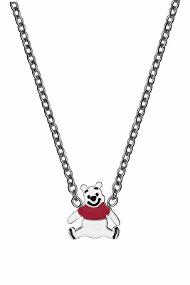 Disney - Ocelový náhrdelník s přívěskem Medvídka Pú Winnie the Pooh N600632L-157.CS