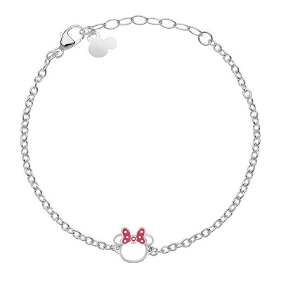Disney - Ocelový náramek s ozdobou Minnie Mouse B600654L-55.CS