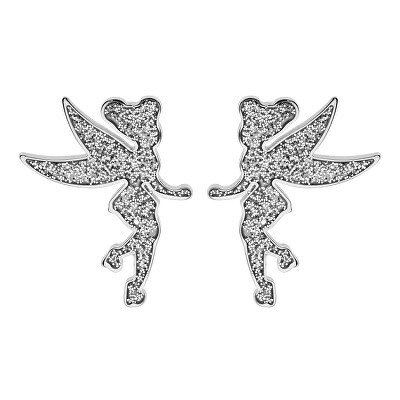 Disney - Půvabné ocelové náušnice Víla Zvonilka Tinker Bell E600192NSL.CS